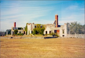 The ruins of Dungeness at Cumberland Island