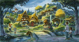 Rendering of Seven Dwarfs Mine Train (courtesy Walt Disney World)