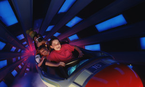 Zooming into Space Mountain (courtesy Walt Disney World)