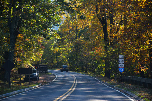 Skyline Drive south end